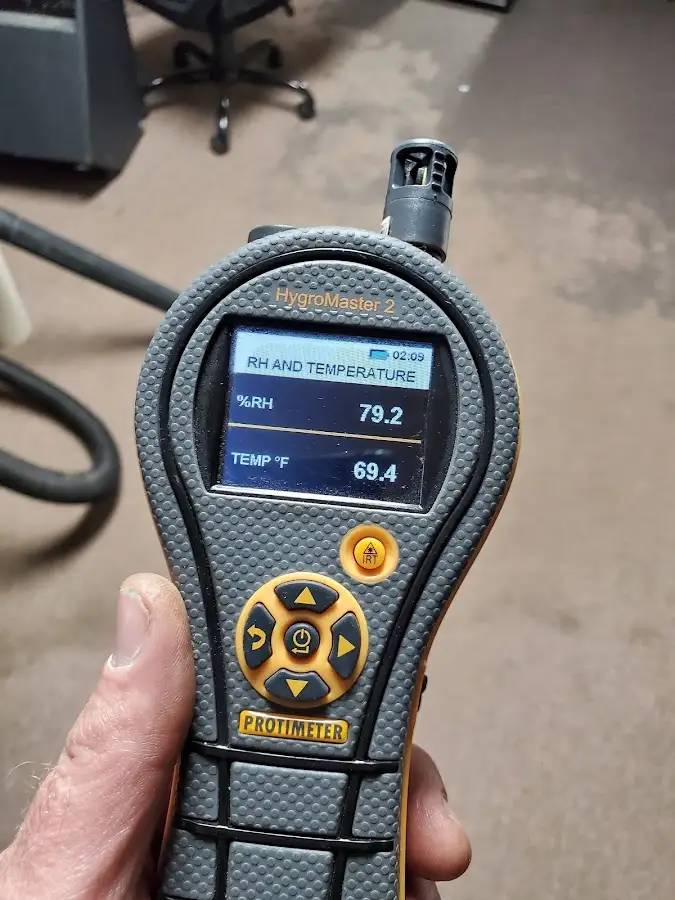 Moisture meter humidity assessment for Mold Remediation & Removal in Woodruff